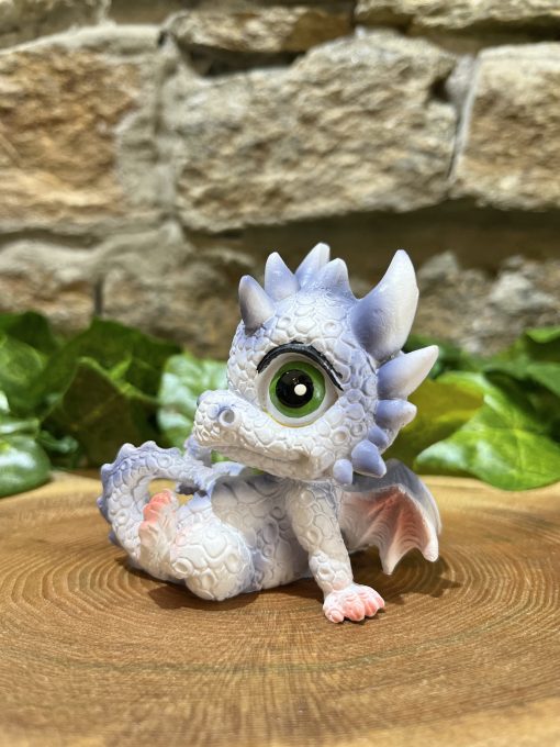 Hoardling Baby Dragon White Blue - Image 2