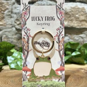 Woodland Lucky Frog Keyring
