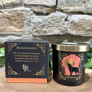 Empowerment Wolf Candle Patchouli