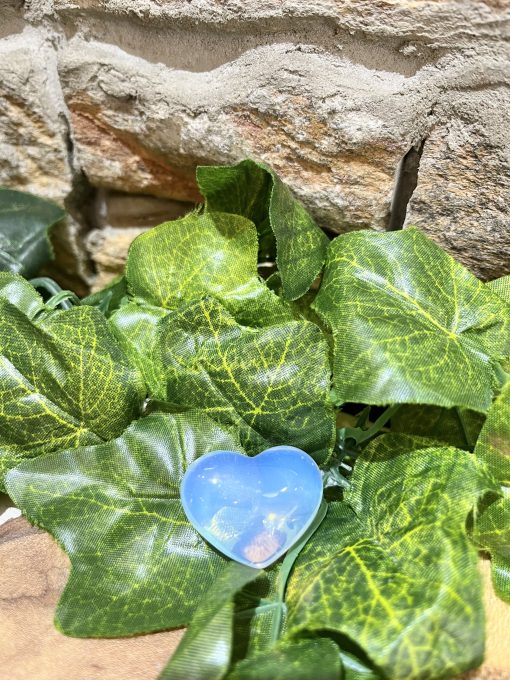 Opalite Mini Heart Crystal 2.5cm