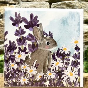 Greeting Card Bunny Meadow