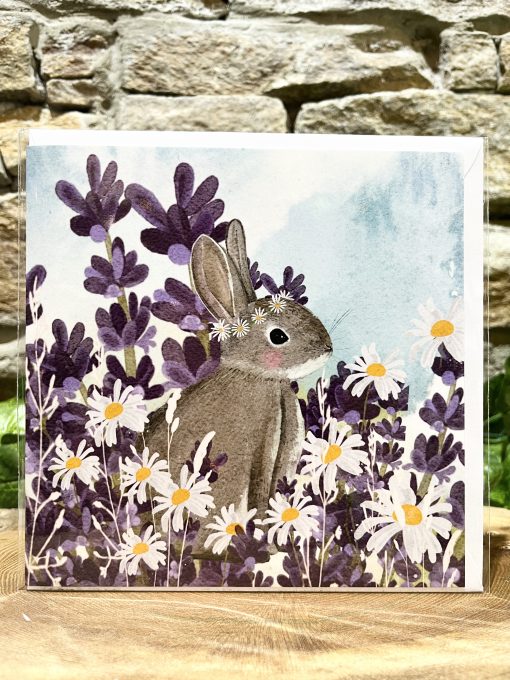 Greeting Card Bunny Meadow