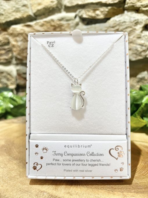 Sparkling Cat Necklace
