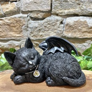 Cat Nap Black Cat Ornament