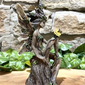 Woodland Fairy Sprite With Butterfly