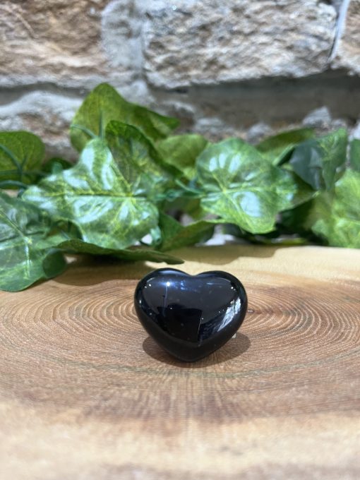 Obsidian Crystal Puff Heart 3cm