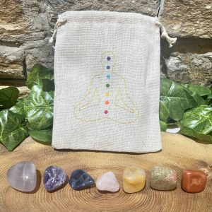 7 Chakra Crystal Set & Bag