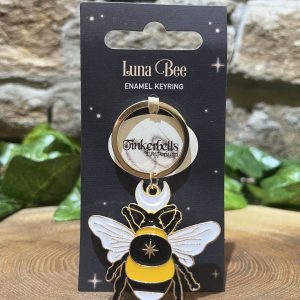 Dark Forest Luna Bee Keyring
