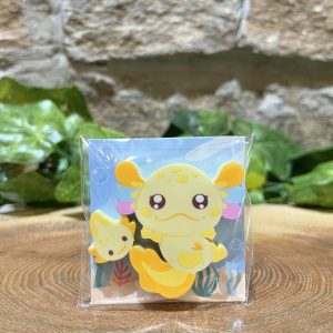 Axolotl Erasers Yellow