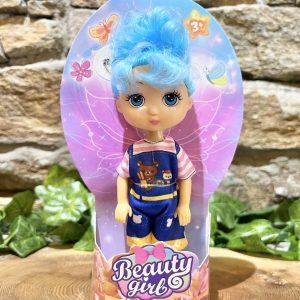 Beauty Girl Fashion Doll Teddy Blue
