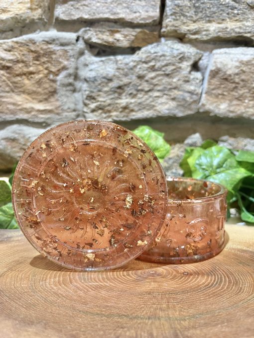 Zodiac Trinket Dish Gold Hand Made