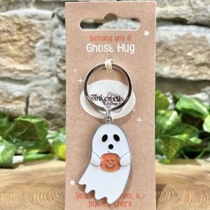 Ghost Hug Keyring