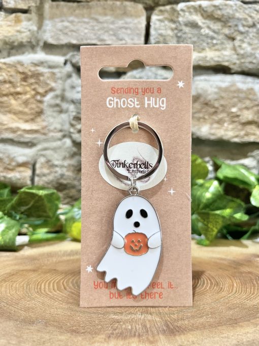 Ghost Hug Keyring