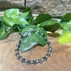 Hematite Crystal Star Bracelet