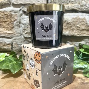 Bats Brew Midnight Mulberry Halloween Candle
