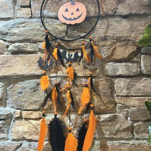 Halloween Pumpkin Dreamcatcher