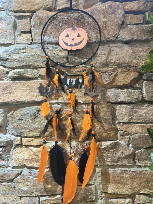 Halloween Pumpkin Dreamcatcher