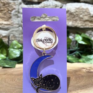 Mystic Mog Moon Nap Cat Keyring