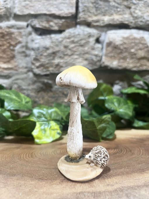 Little Mushroom With Hedgehog Ornament - Image 2