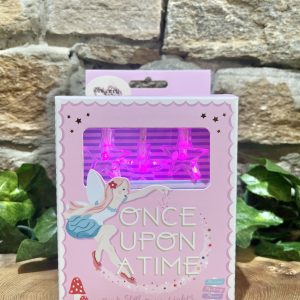 Pink Star Fairy LED Lights 2M