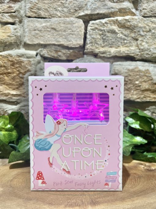 Pink Star Fairy LED Lights 2M