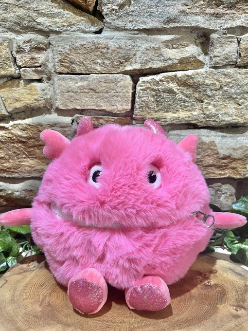 Worry Monster Zip’Emal Plush Pink - Image 2
