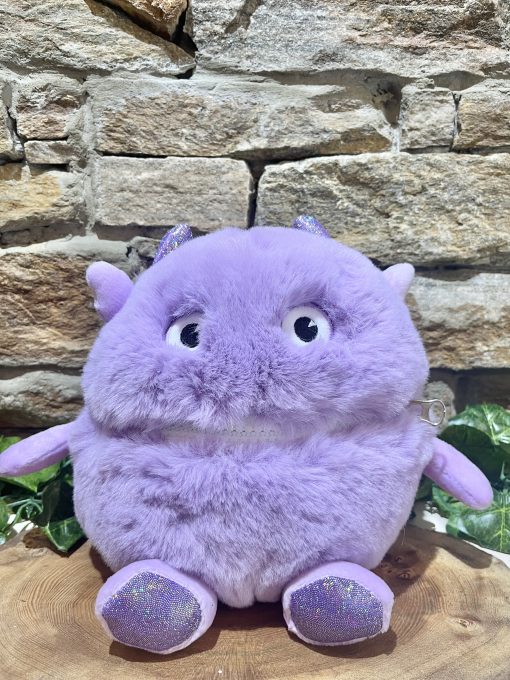Worry Monster Zip’Emal Plush Purple