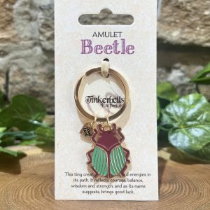 Lucky Amulet Beetle Keyring