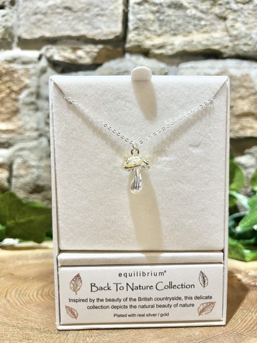 Back to Nature Toadstool Necklace