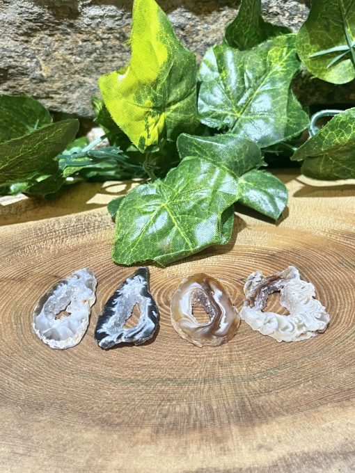 Ochino Agate Druze Slice 3cm