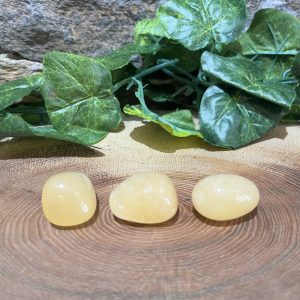 Orange Calcite Tumble Stone Crystal 2cm