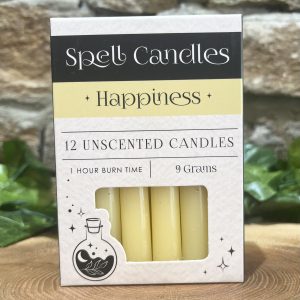 Magic Spell Candles Yellow Happiness