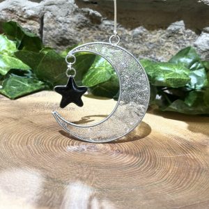 Sparkling Moon Suncatcher