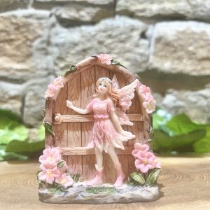 Little Flower Fairy Door Pink