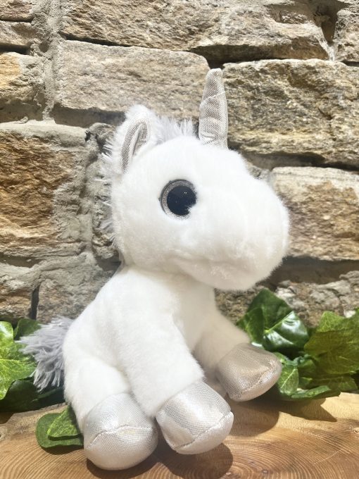 Sparkle White Unicorn Plush