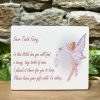 Wooden Tooth Fairy Box Pink