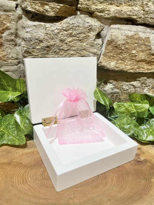 Wooden Tooth Fairy Box Pink - Image 2
