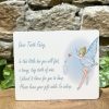 Wooden Tooth Fairy Box Blue