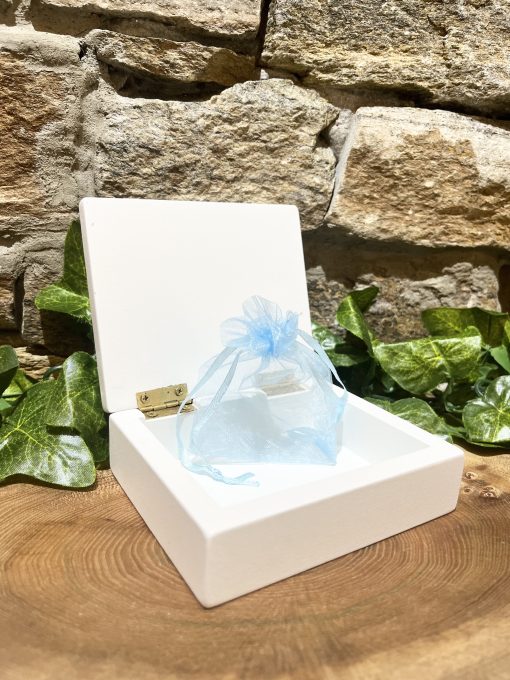 Wooden Tooth Fairy Box Blue - Image 2