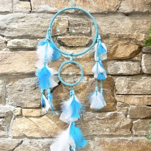 Blue Feather Dreamcatcher