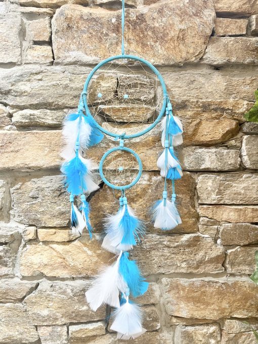 Blue Feather Dreamcatcher