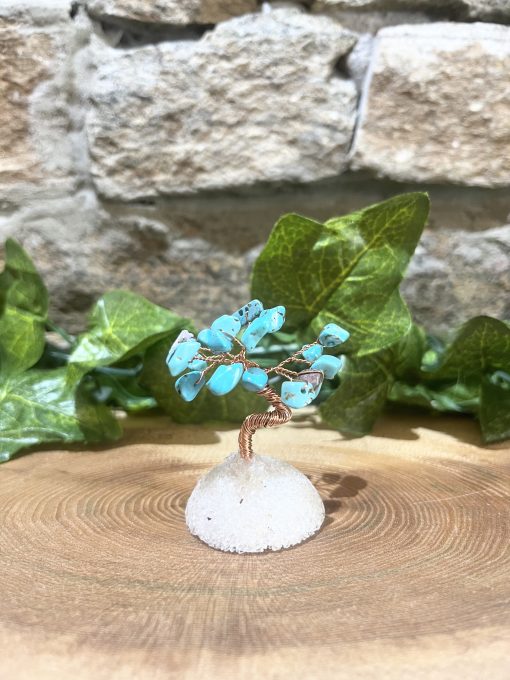 Miniature Crystal Tree Blue Howlite