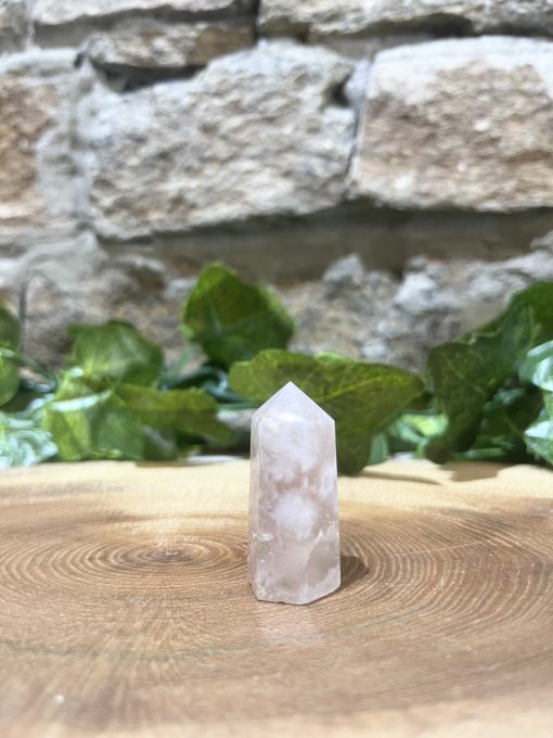 Flower Agate Crystal Tower 4cm