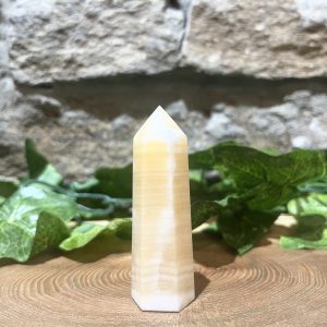 Yellow Calcite Crystal Tower 6.5cm