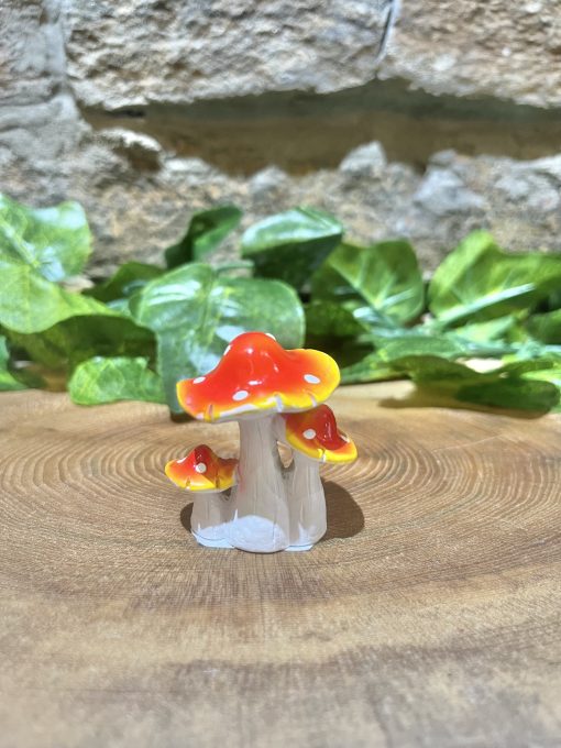 Miniature Toadstool Patch Ornament