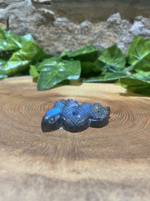 Labradorite Crystal Snake - Image 2
