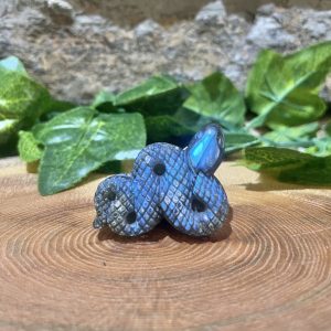 Labradorite Crystal Snake
