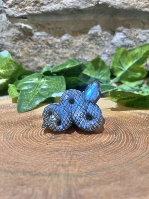 Labradorite Crystal Snake