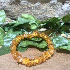 Amber Chip Bracelet