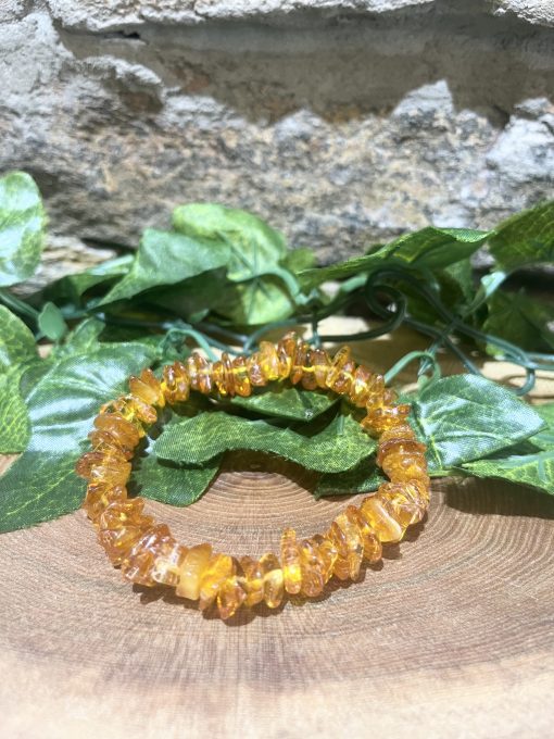 Amber Chip Bracelet